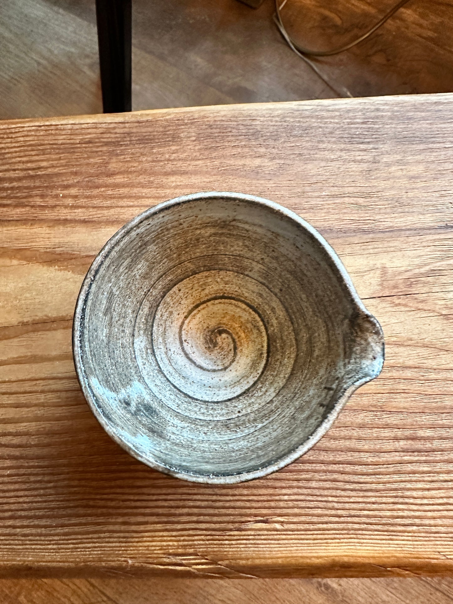 Indigo Pebble & Shiny Indigo Pouring Bowl