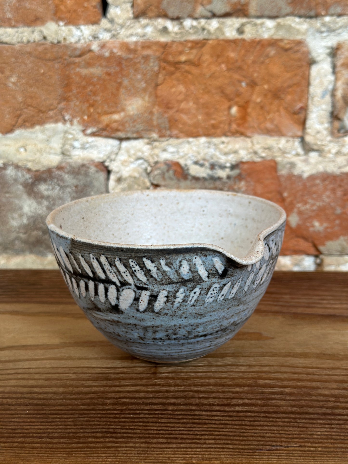 Indigo Pebble & Shiny Indigo Pouring Bowl