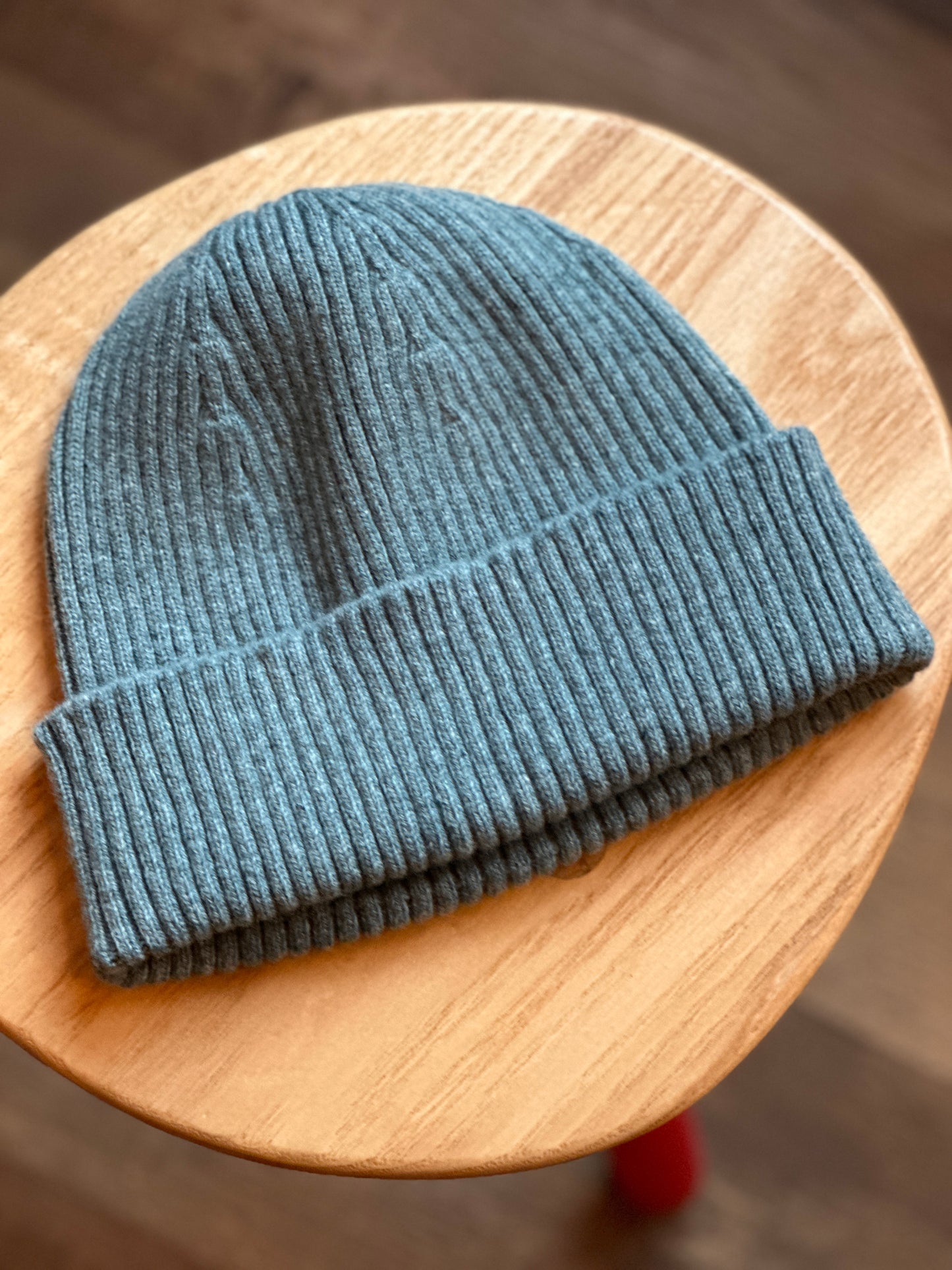 Lambswool Rib Beanie Hat