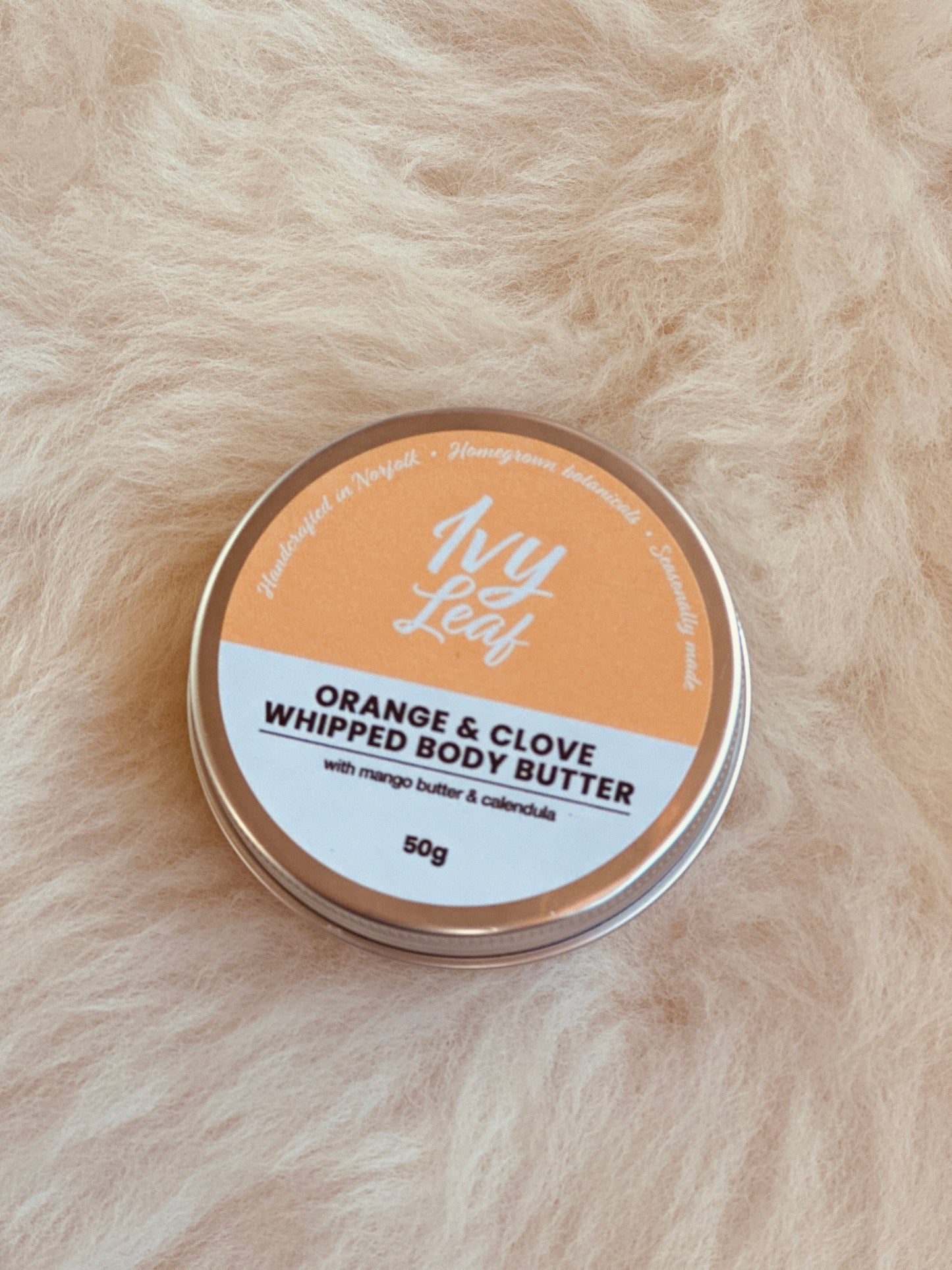 Orange & Clove Whipped Body Butter