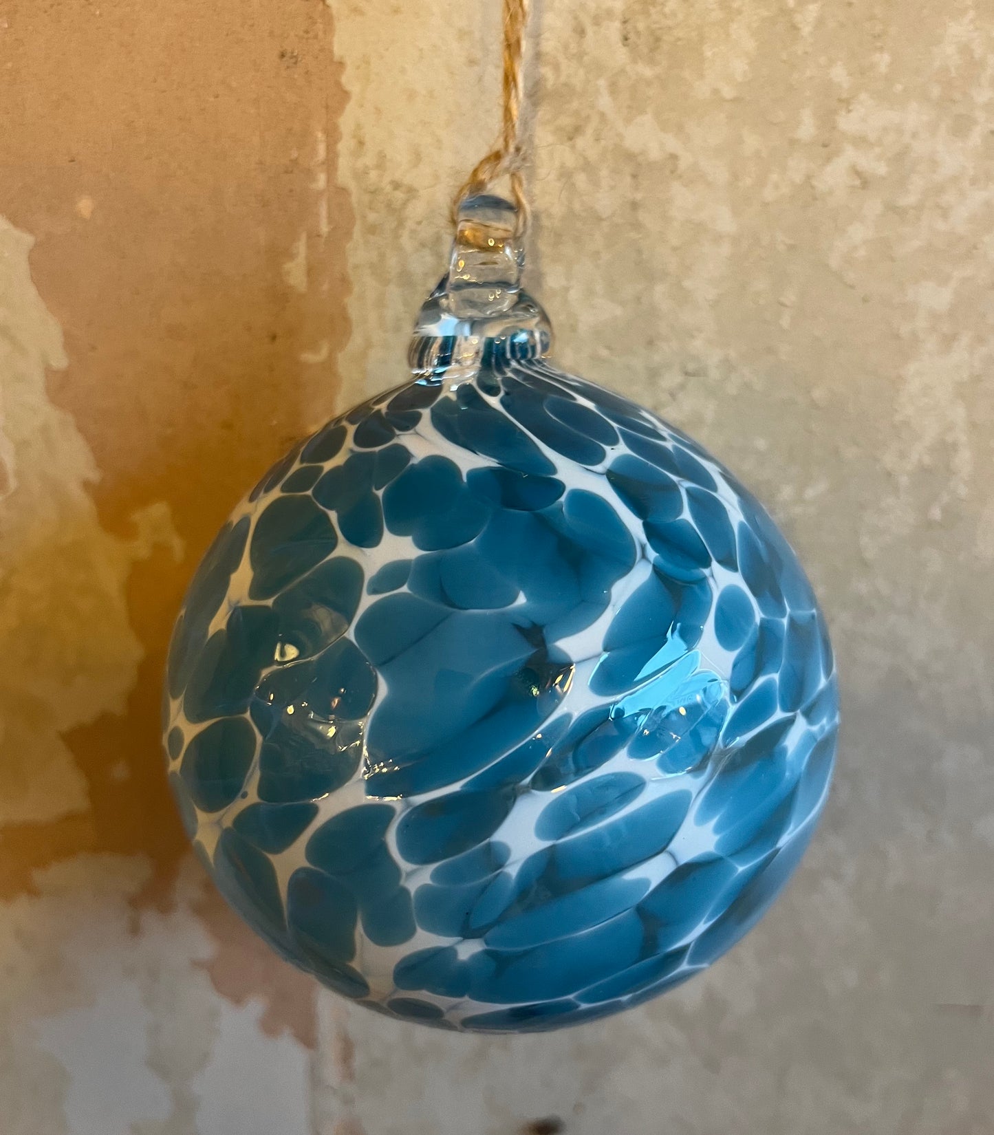 Handblown glass baubles 60 - 80mm