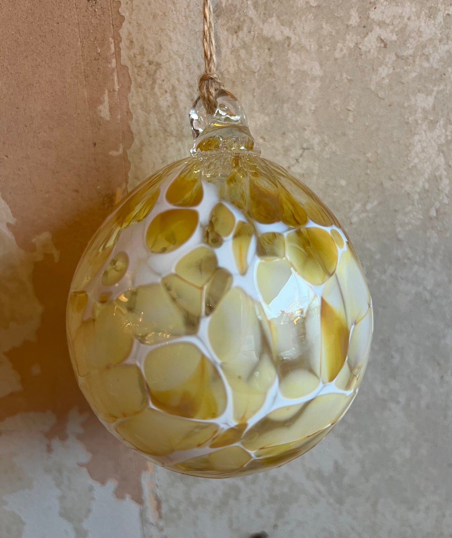 Handblown glass baubles 60 - 80mm