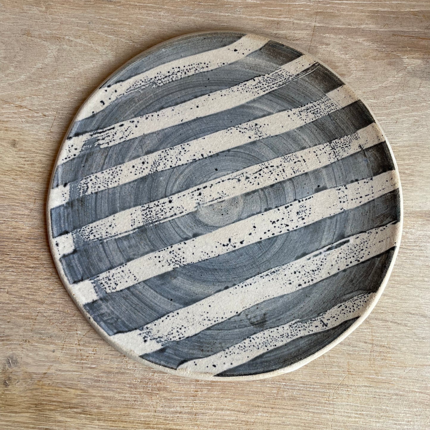 Medium Large Stoneware Plate