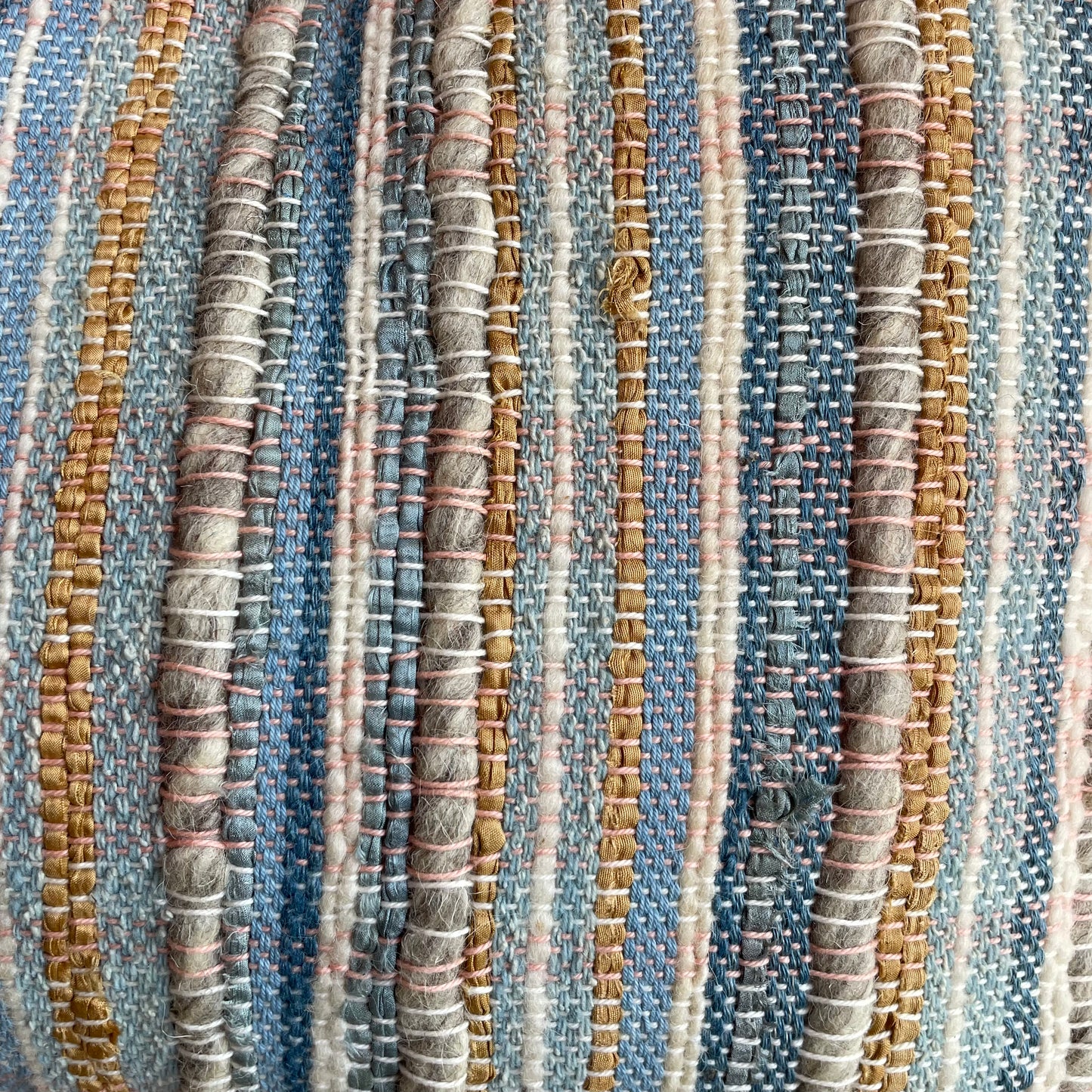 Holkham Beach Handwoven cushion