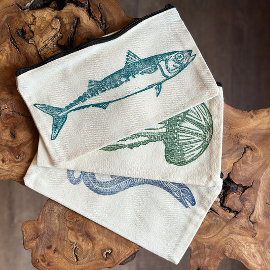 Marine life pencil case