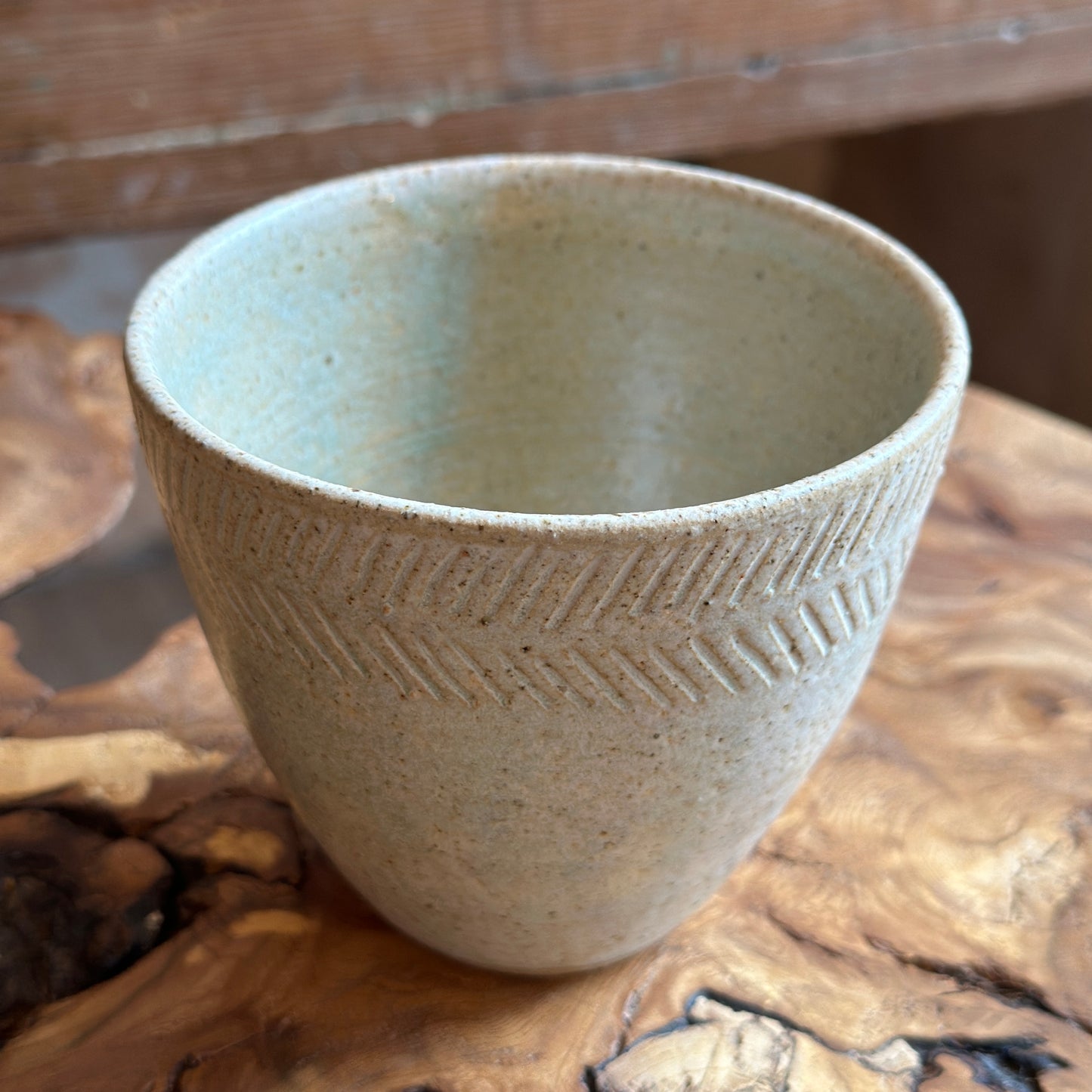 Toasted Stoneware Tumblers