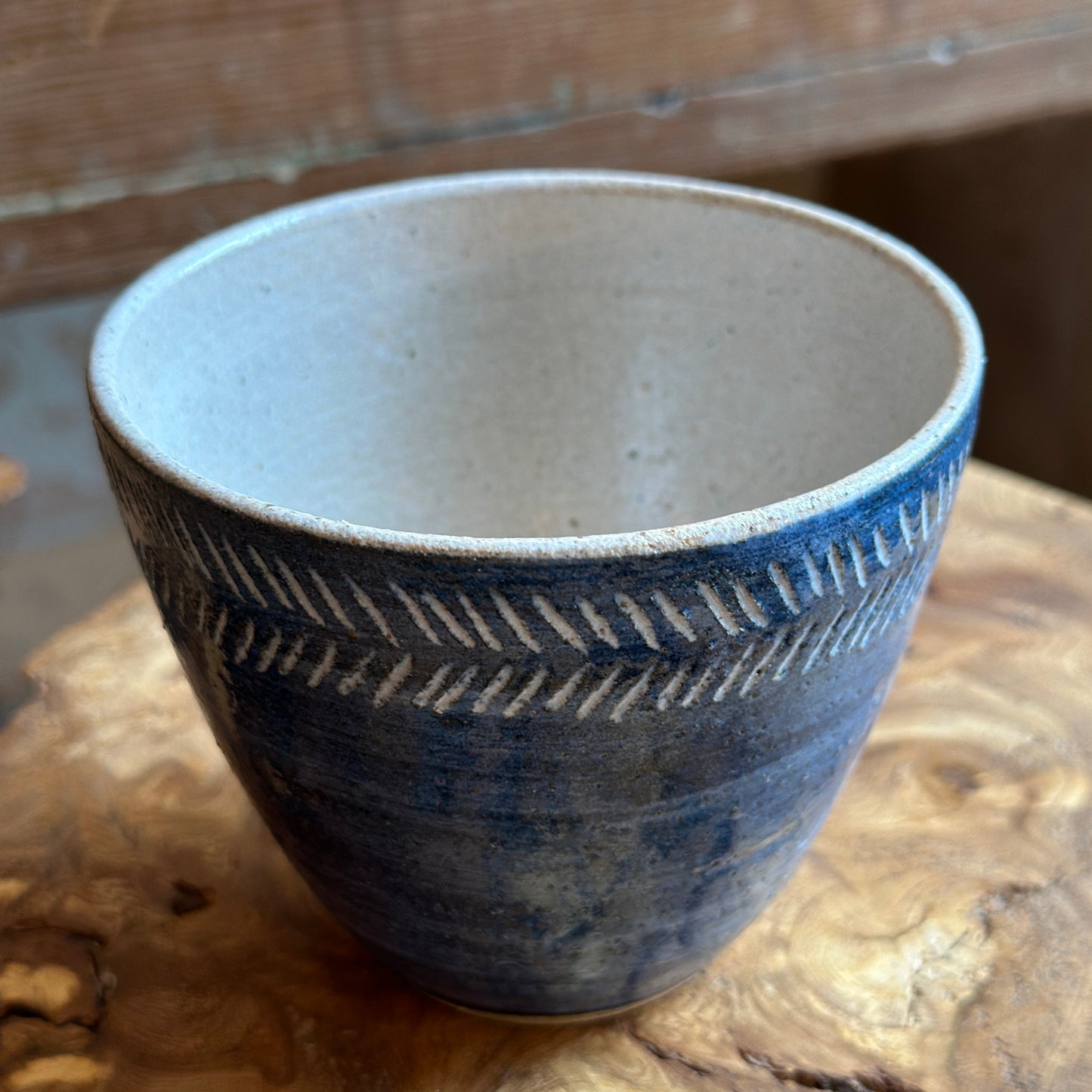 Toasted Stoneware Tumblers