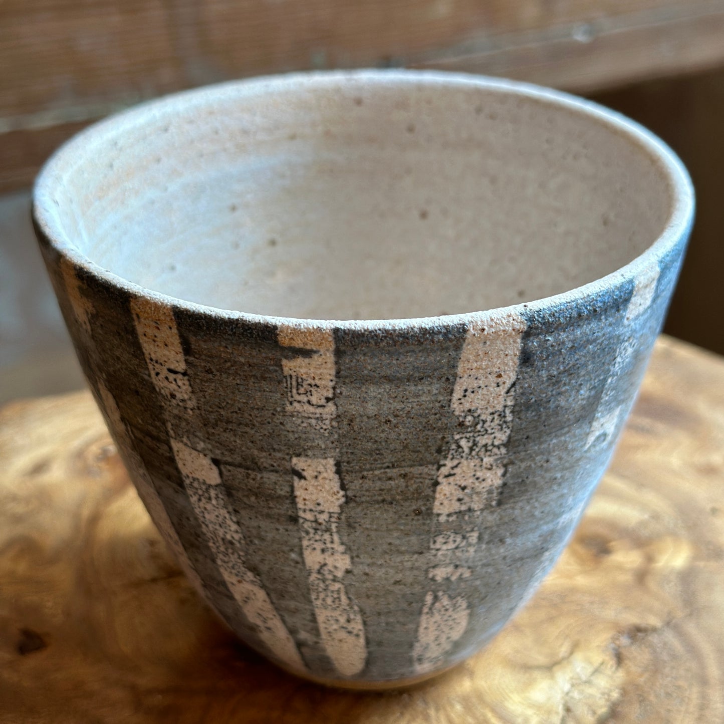 Toasted Stoneware Tumblers