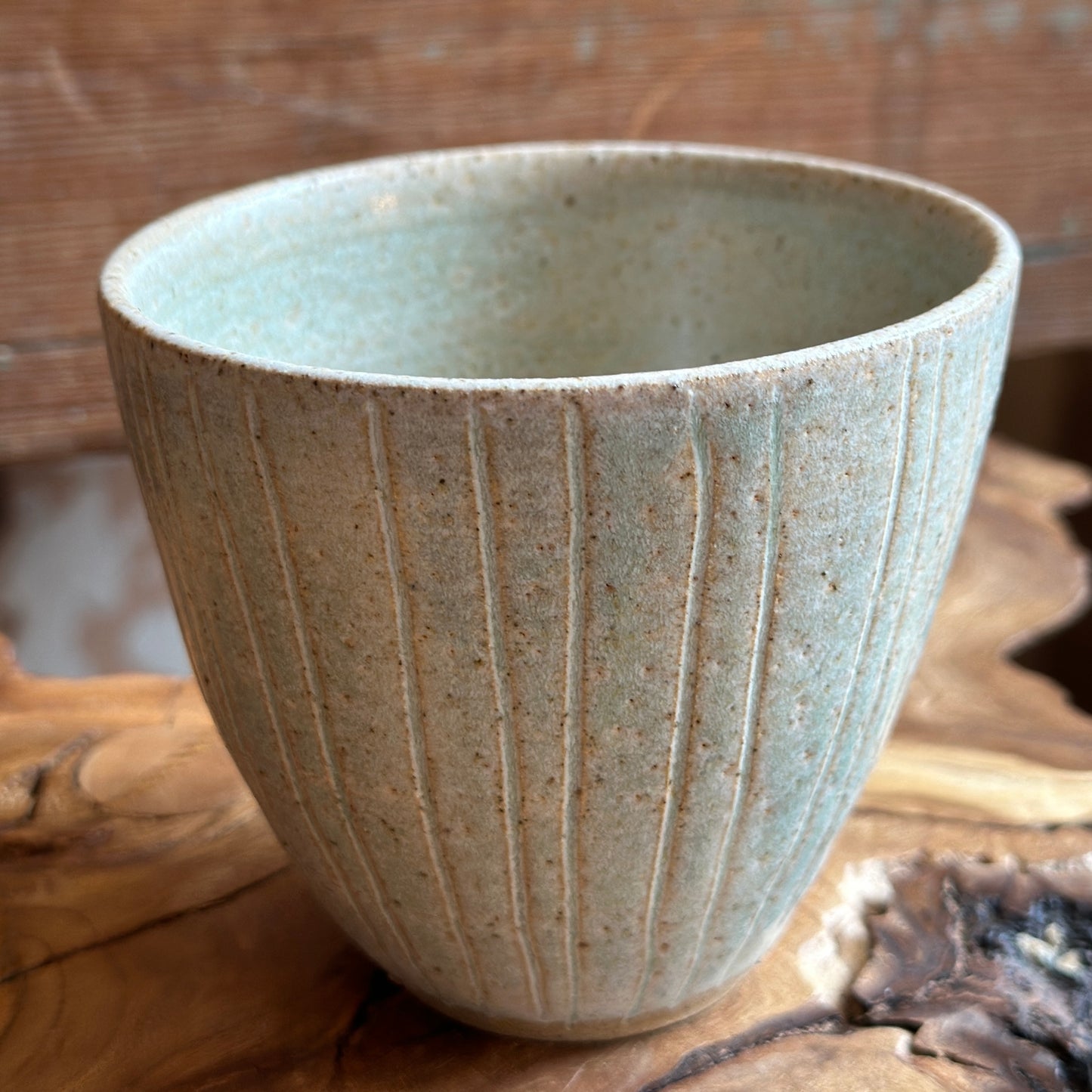 Toasted Stoneware Tumblers