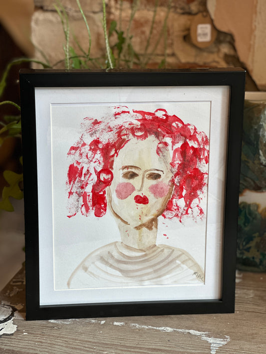 Girl with Red Curls