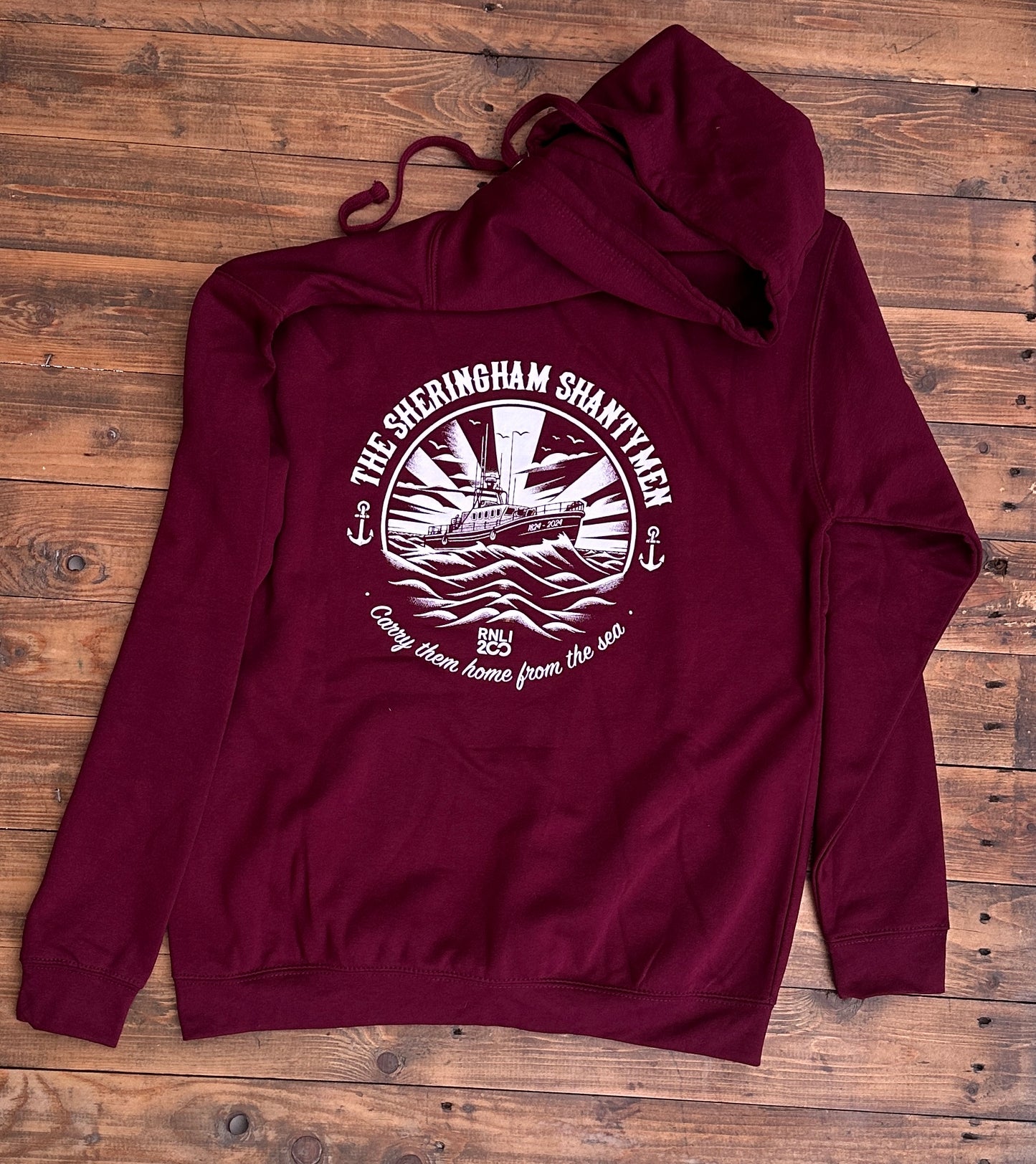 Sheringham Shantymen Hoodie - RNLI 200yrs design