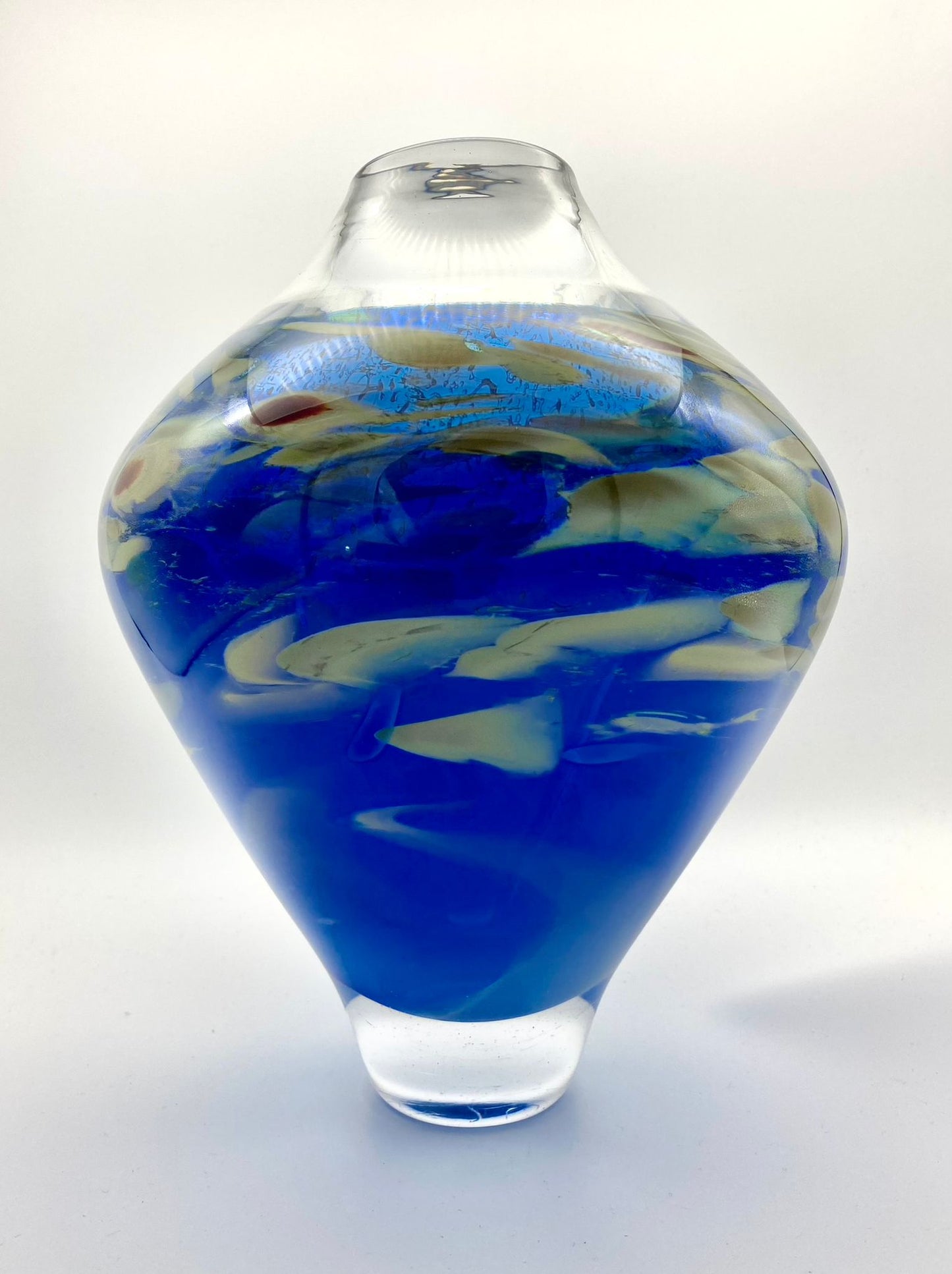 Oceanus Oval large vase