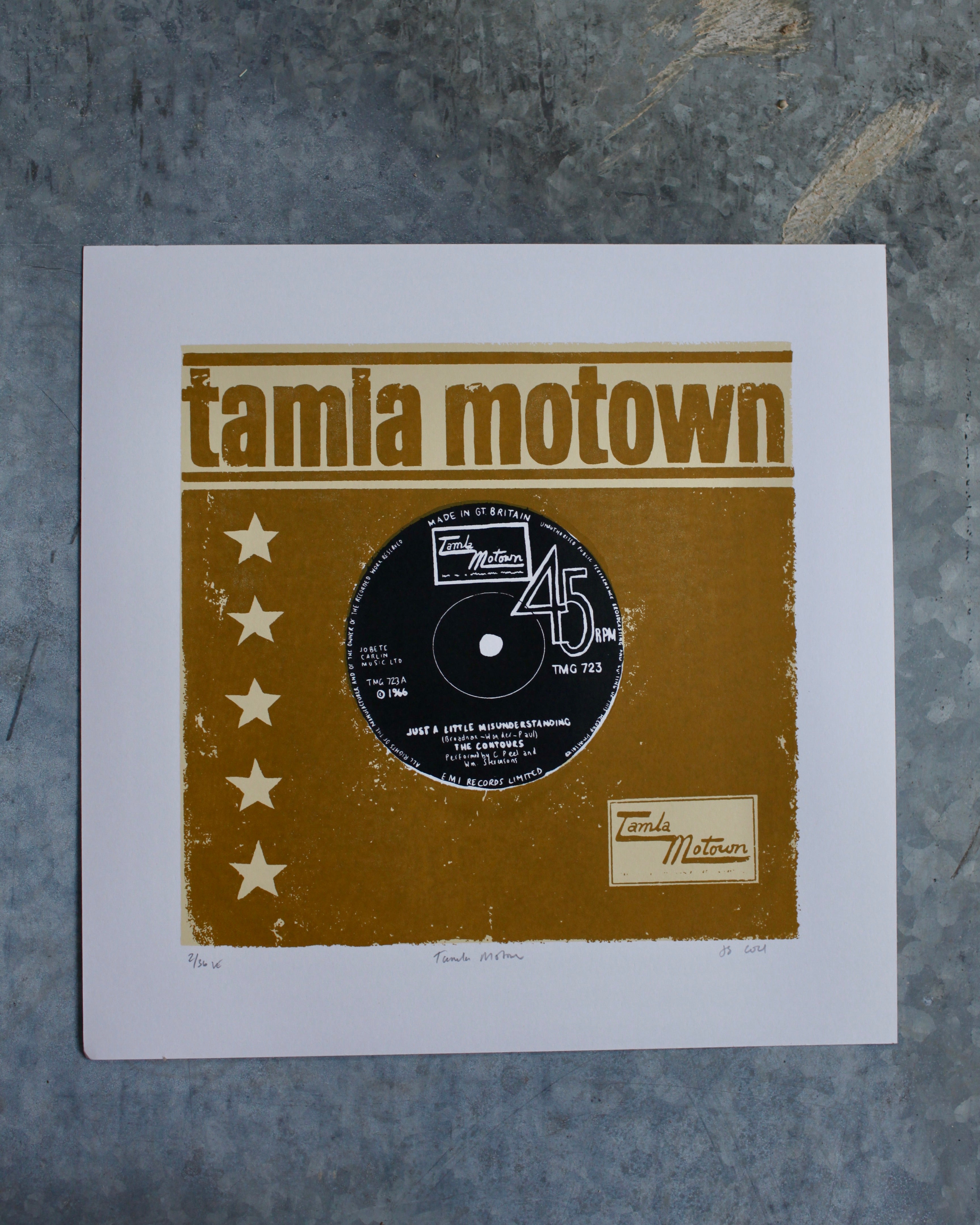 Card　Design　MAKE　Motown　Tamla　Smith　HOLT　Record　–
